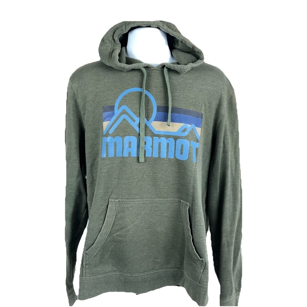 Marmot Men's Hoodie Size Large Very Comfy Hiking Camping Outdoors